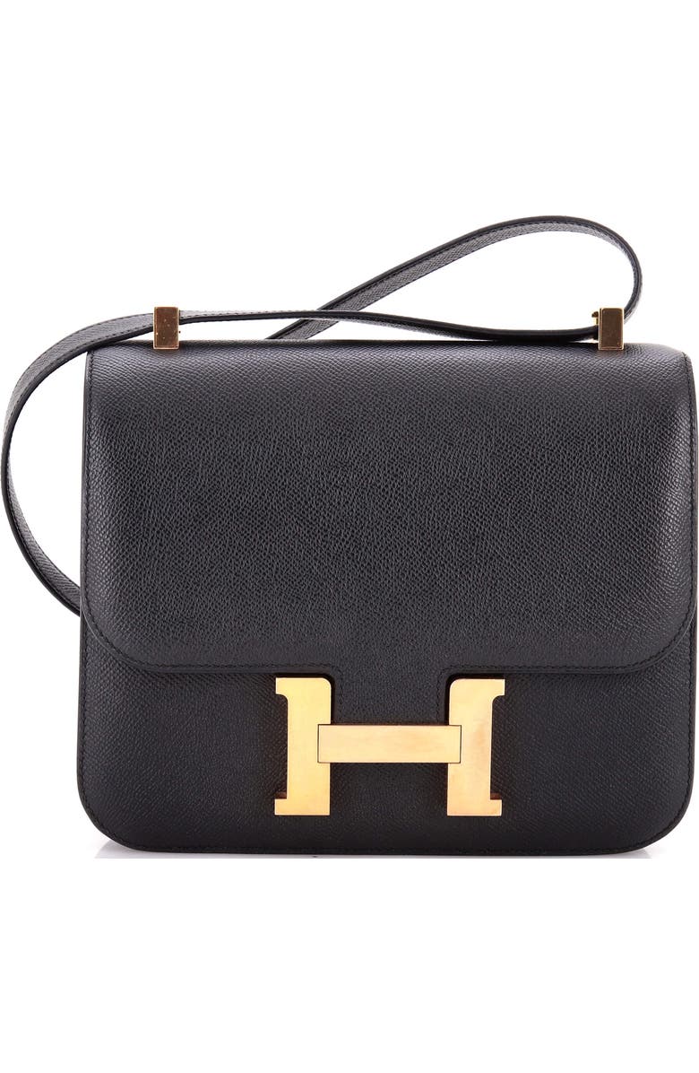 Pre-Owned Hermes Constance Bag Epsom 24, Main, color, Noir