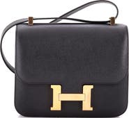 Pre-Owned Hermes Constance Bag Epsom 24