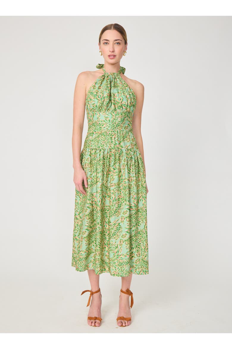 Darien Dress, Main, color, Palm leaves
