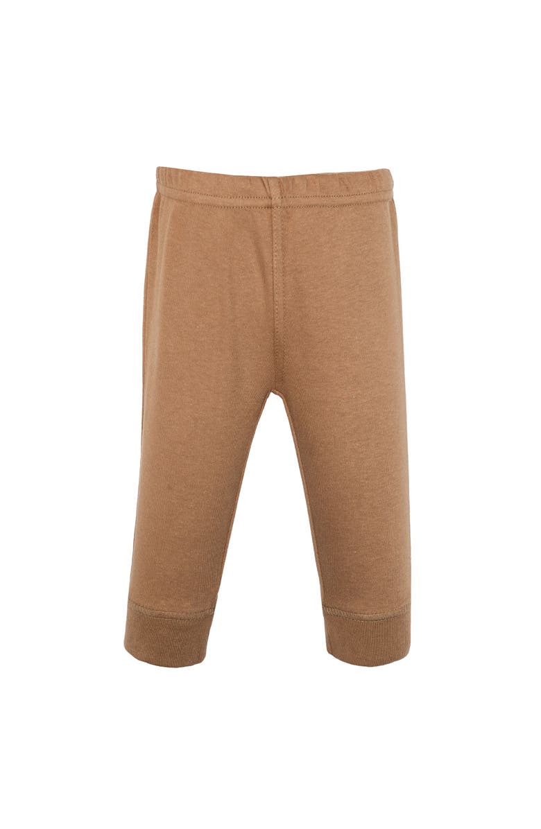 Hudson Baby 4-Pack Pants Bottoms Set, Alternate, color, Brown Black Plaid