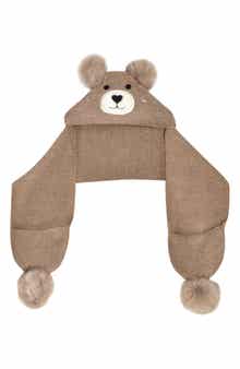 Kids' Winny Teddy Hoodie Scarf