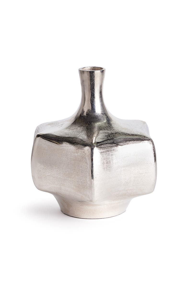 Napa Home & Garden Zaire Vase, Main, color, Silver