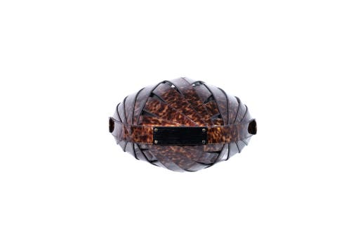 Perrin Paris Le Panier Handbag In Ecaille Brown