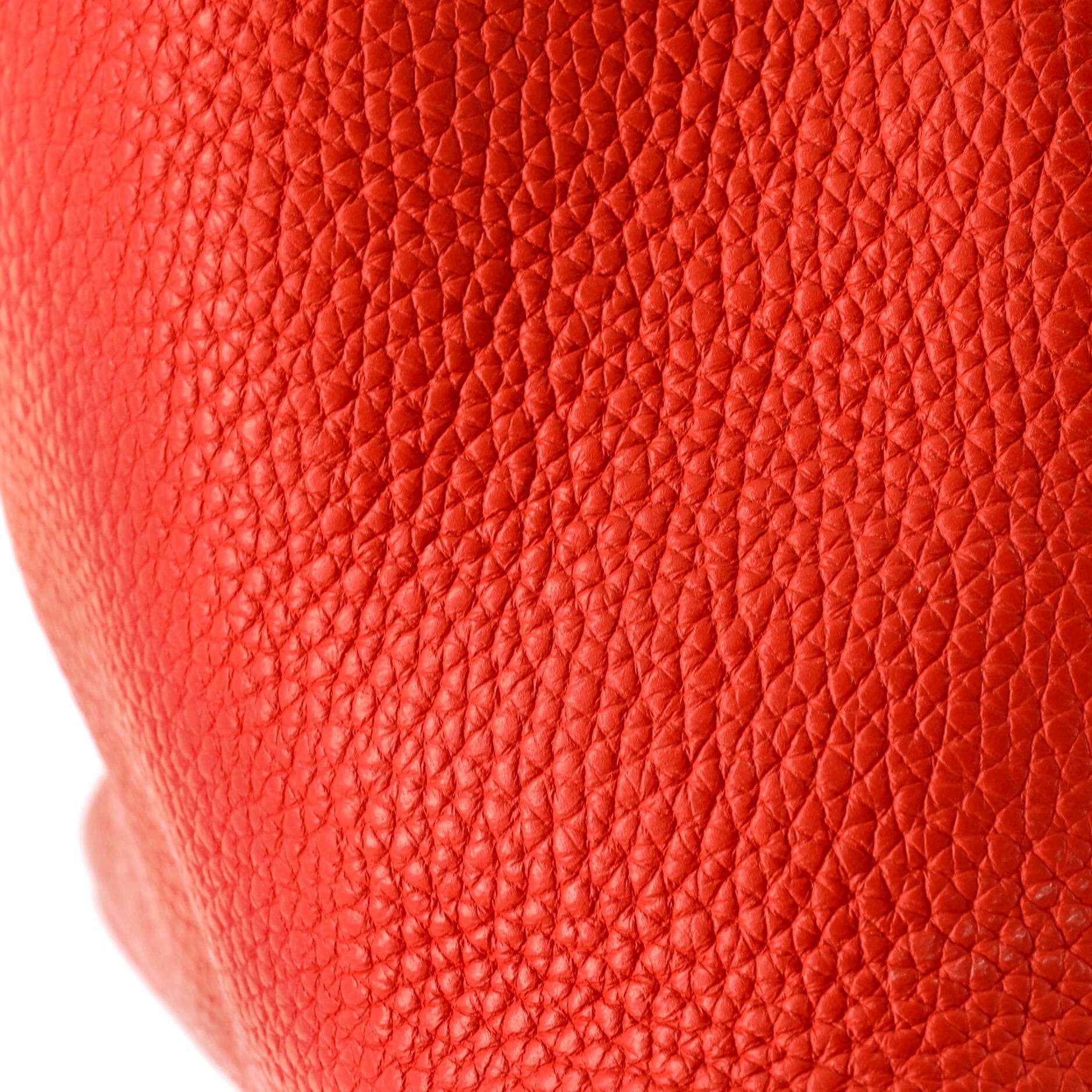 Pre-Owned Hermes Eclat Picotin Lock Bag Clemence MM, Alternate, color, Orange Poppy