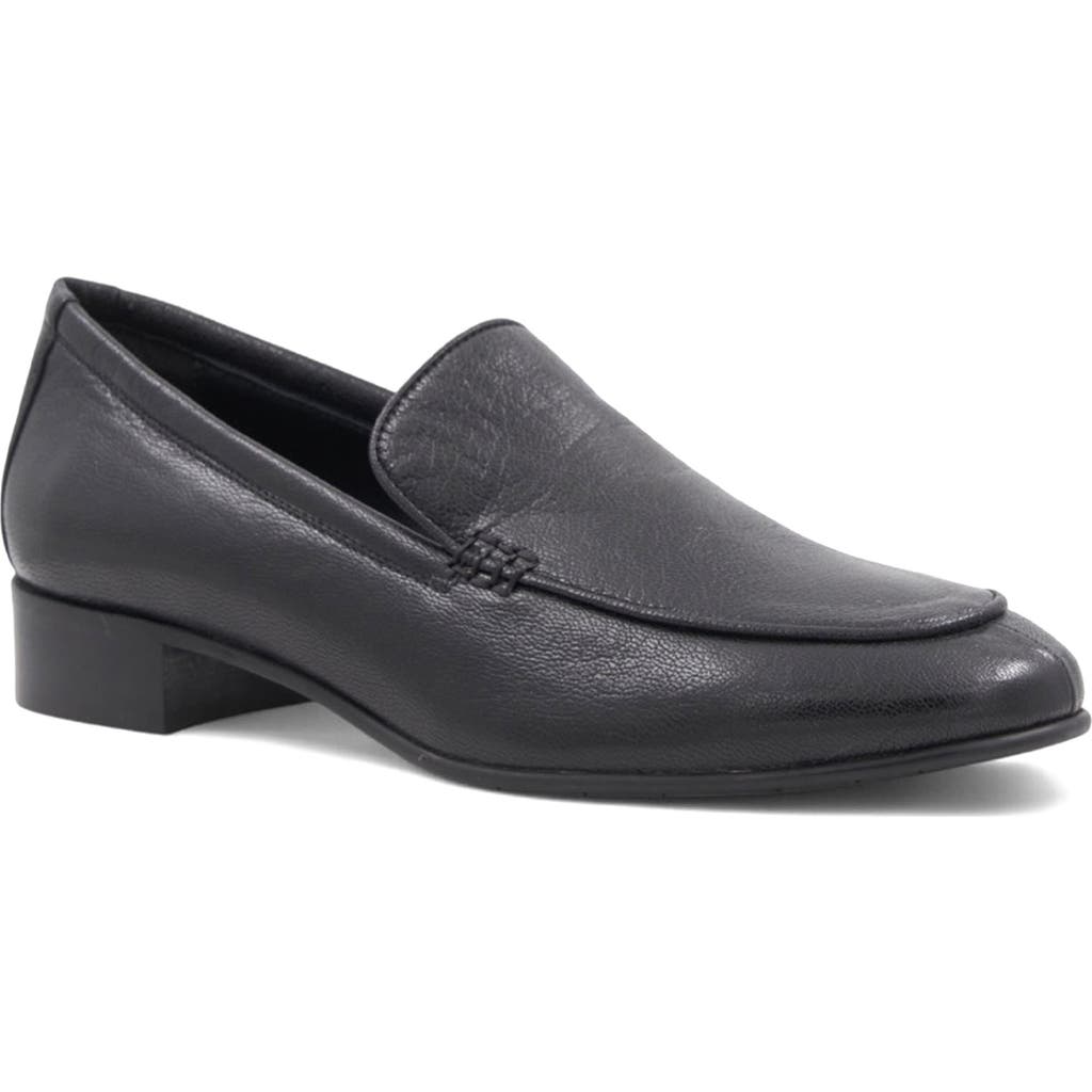 Aquatalia Sable Loafer In Black