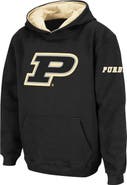 STADIUM ATHLETIC Youth Stadium Athletic Black Purdue Boilermakers Big Logo Pullover Hoodie