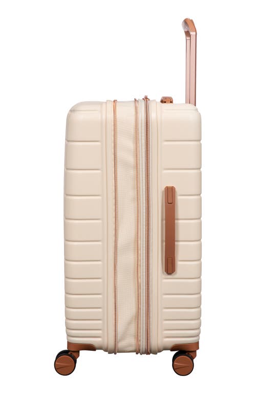 Shop It Luggage Fascinate 31-inch Hardside Spinner Luggage In Cream