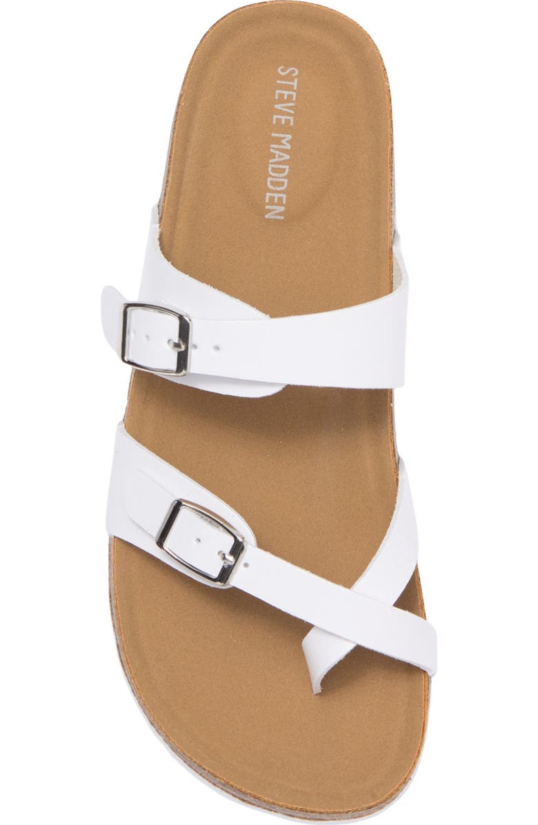 Steve Madden Beached Slide Sandal, Alternate, color, White