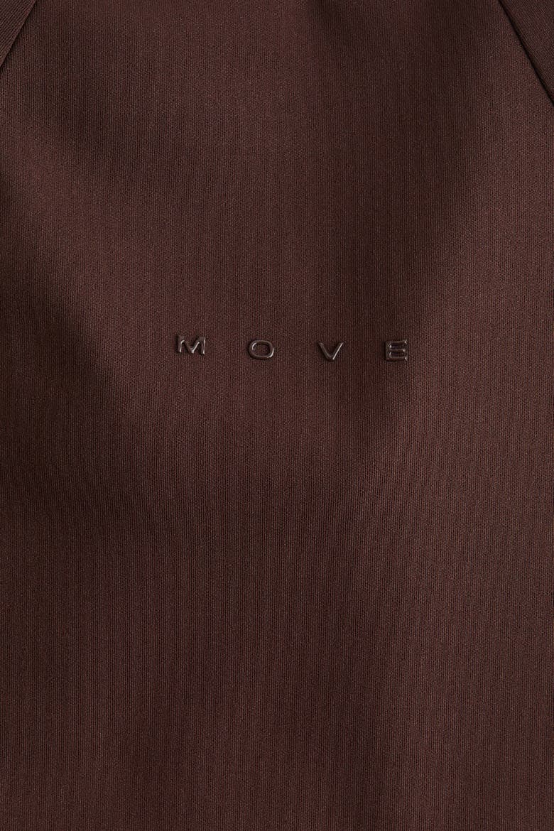 Short-sleeved Jacket With Sculptmove, Alternate, color, Warm brown