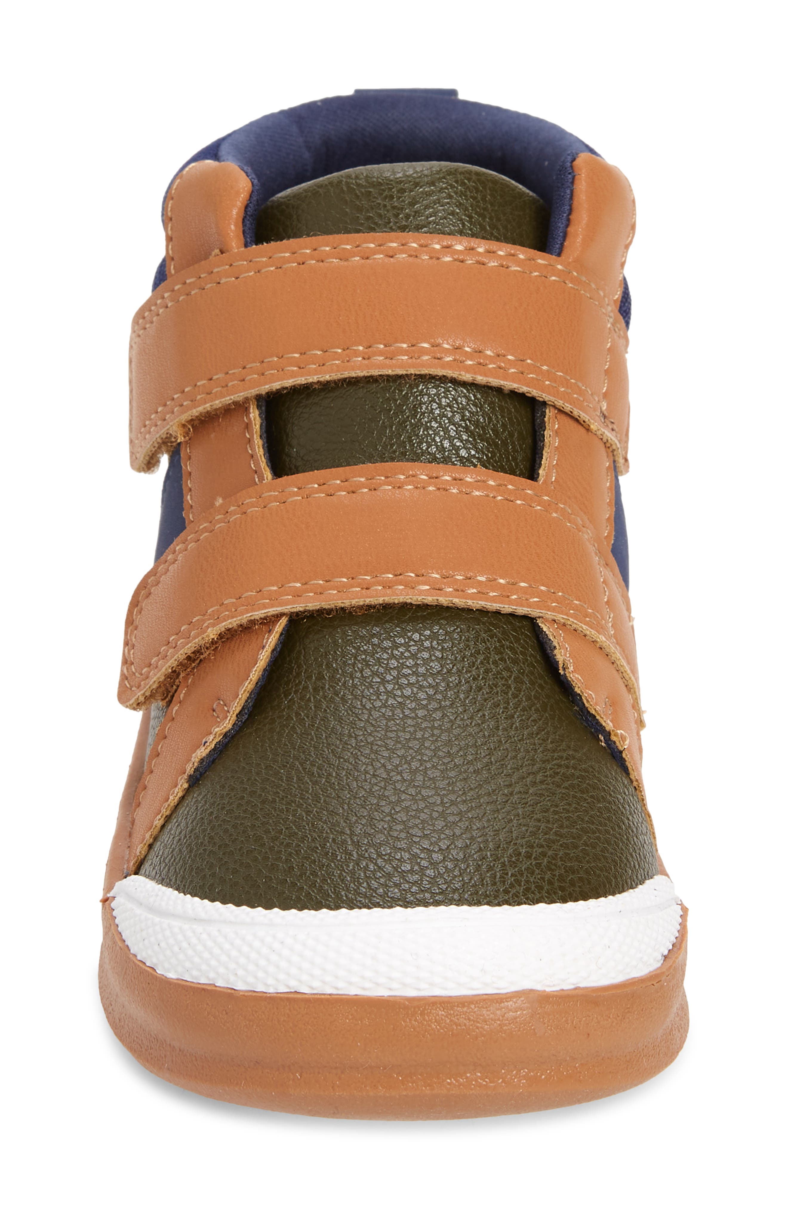 Tucker + Tate Harrison High Top Sneaker, Alternate, color, Olive Multi