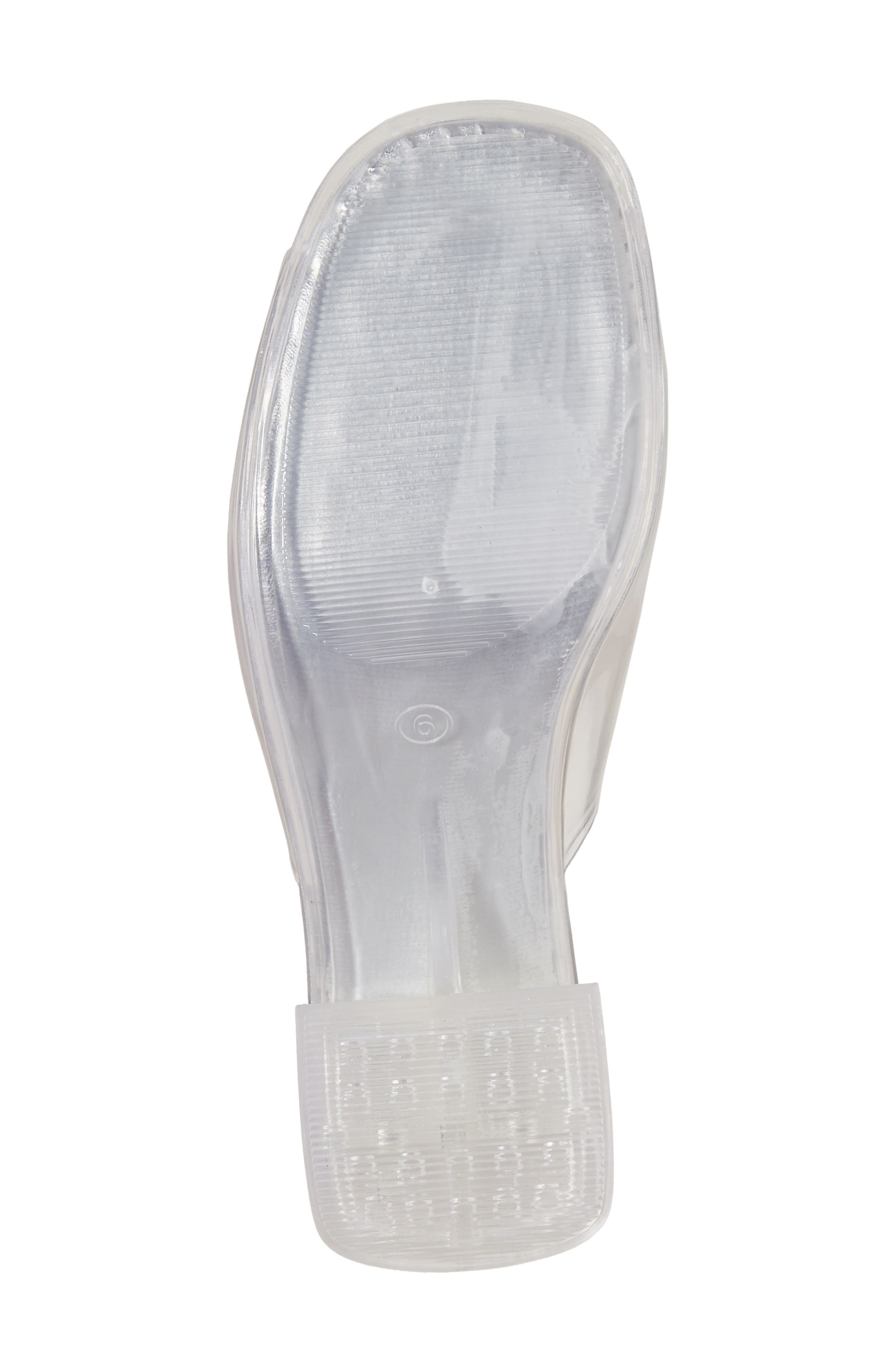 Jelly Slide Sandal, Alternate, color, CLEAR