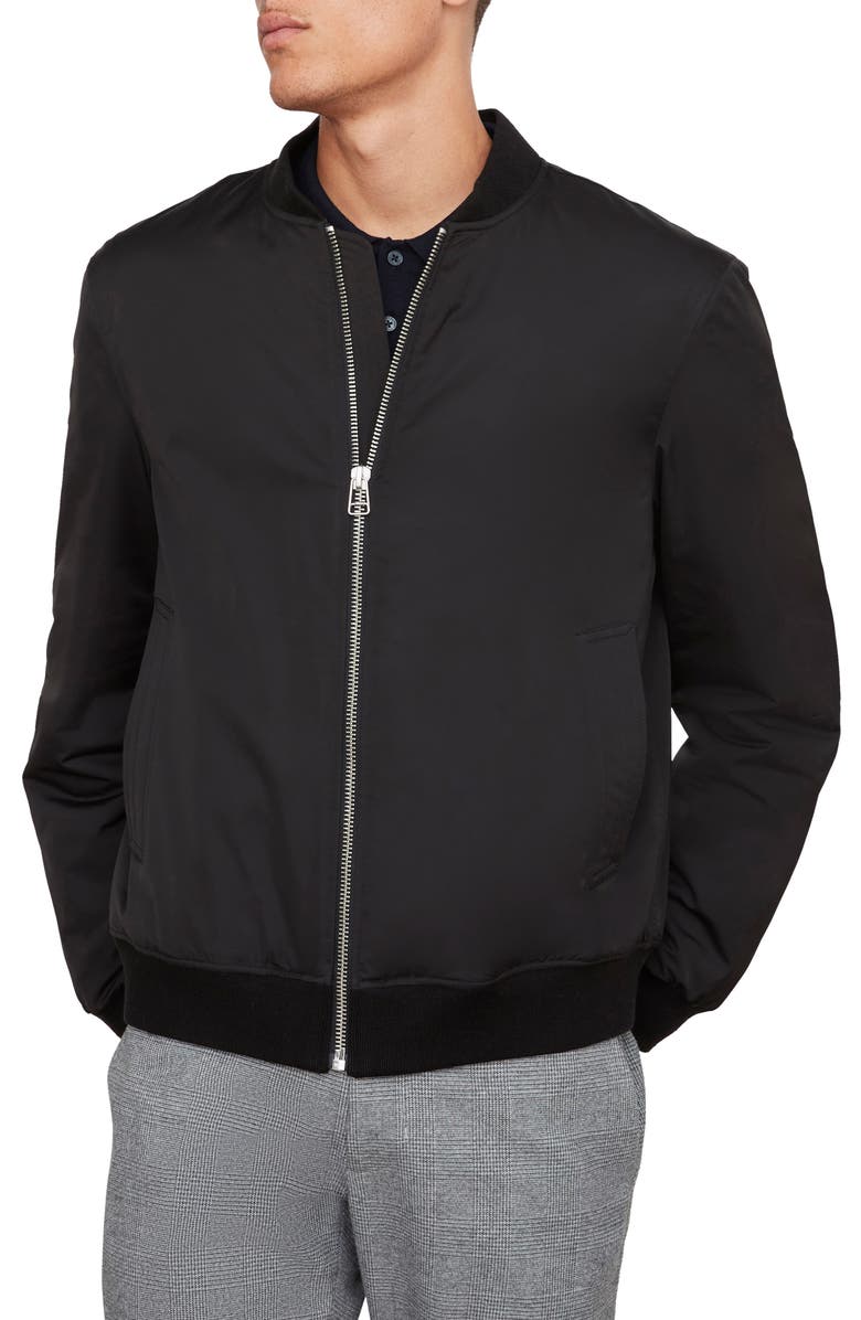 Vince Zip Bomber Jacket, Main, color,