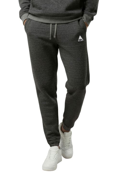 Skinny Textured Cotton Interlock Sweatpants