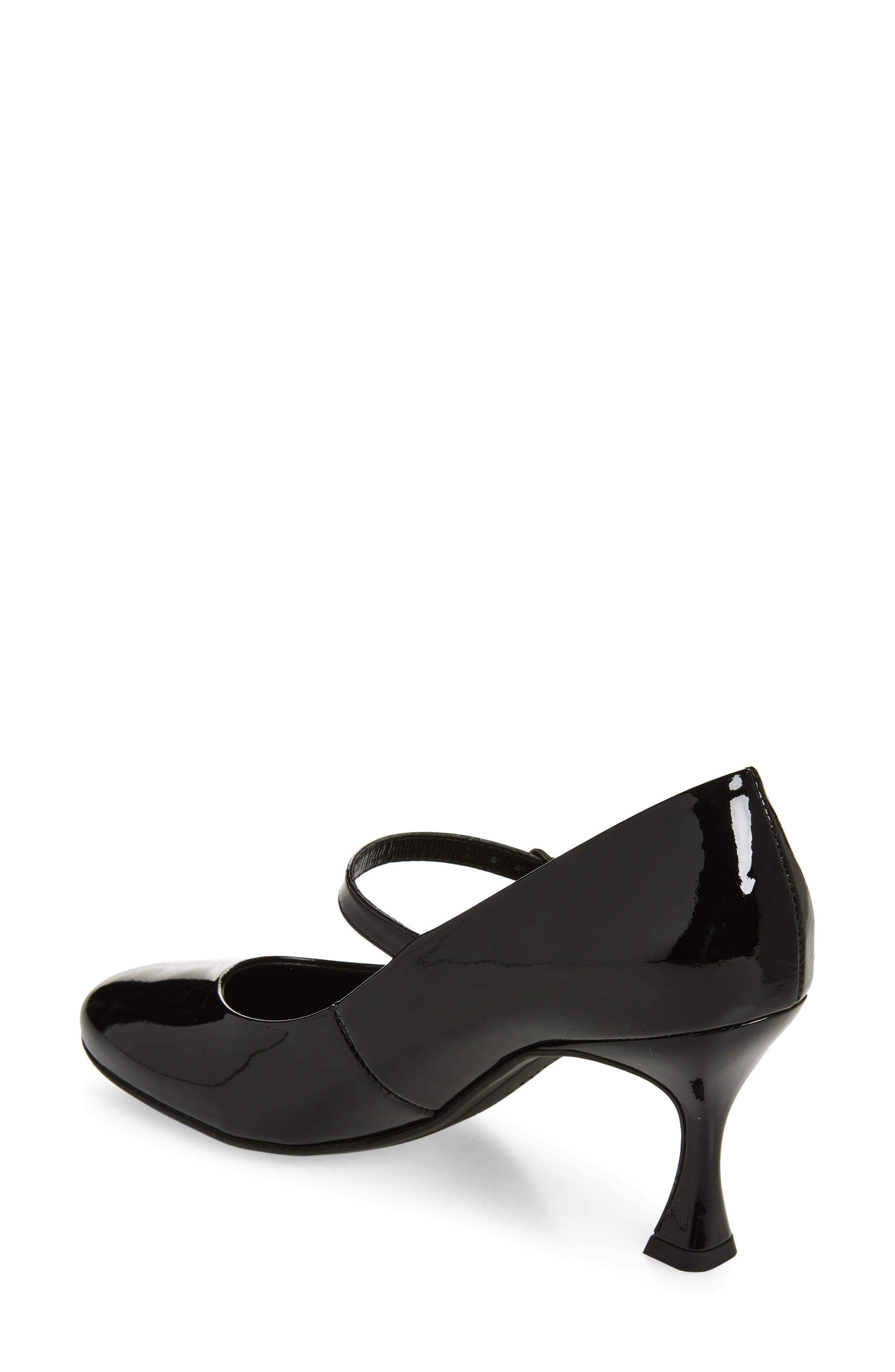 Paul Green Cassie Mary Jane Pump, Alternate, color, Black Soft Patent