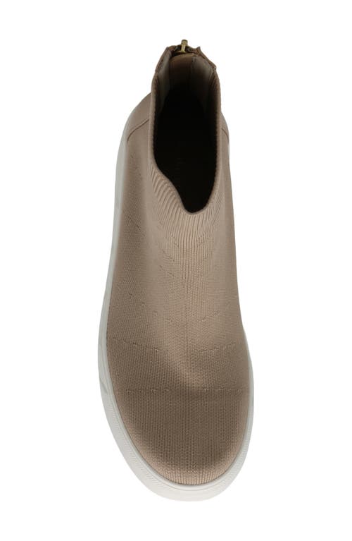 Charles David Rio Platform Wedge High Top Sneaker In Sand