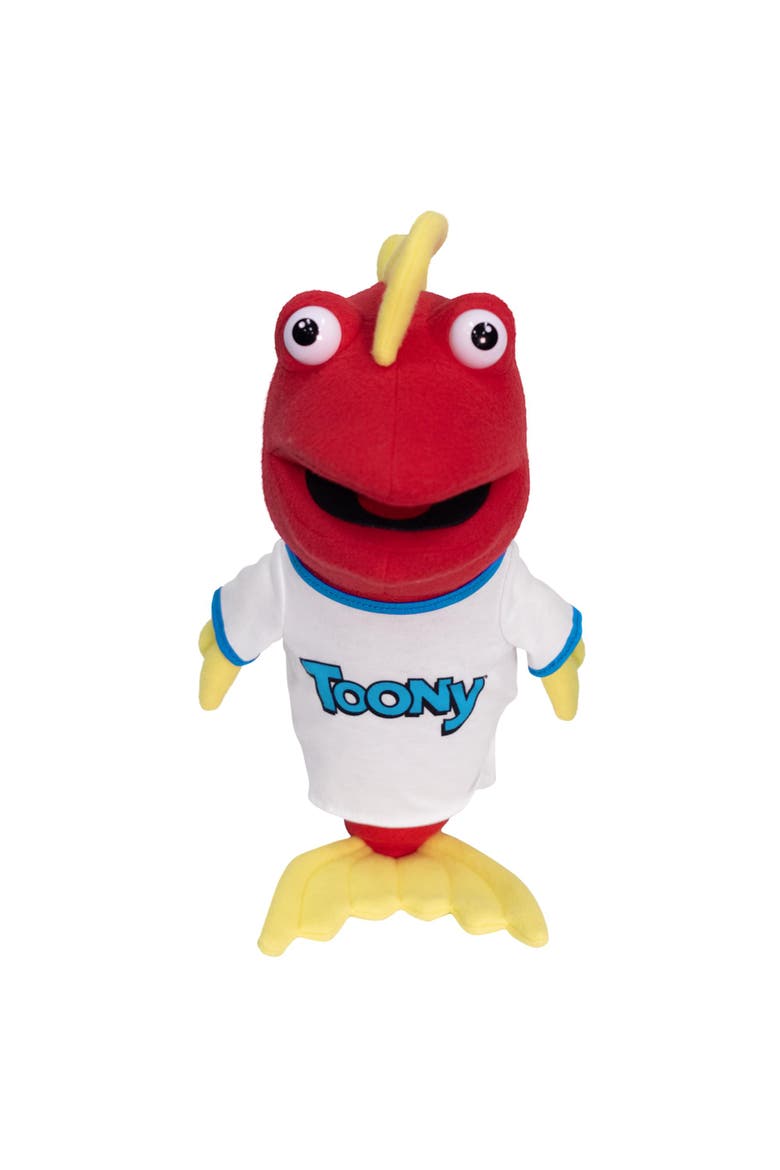 Toon In With Me Toony the Tuna Plush Toy Replica | 16 Inches Tall, Main, color, Red