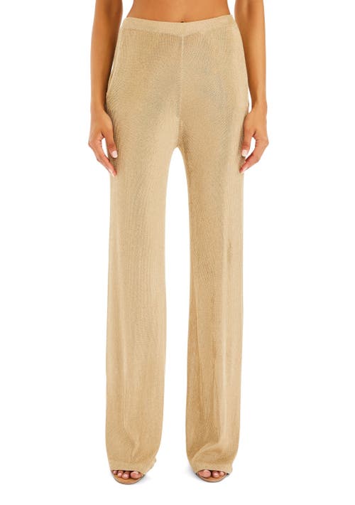 Ser.o.ya Sheldon Metallic Knit Pant