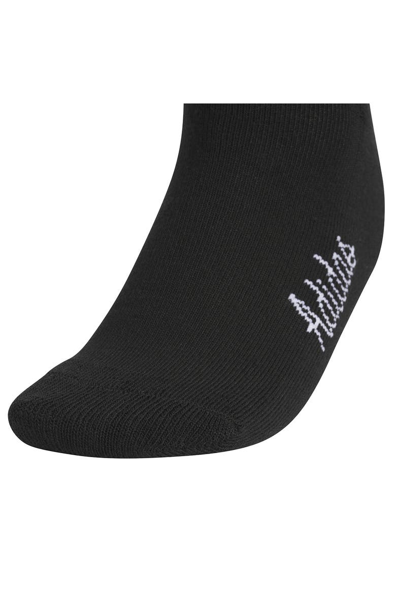 Climacool Athletic Cushioned High Quarter Socks, Alternate, color, BLACK/ CLEAR ONIX GREY/ WHITE