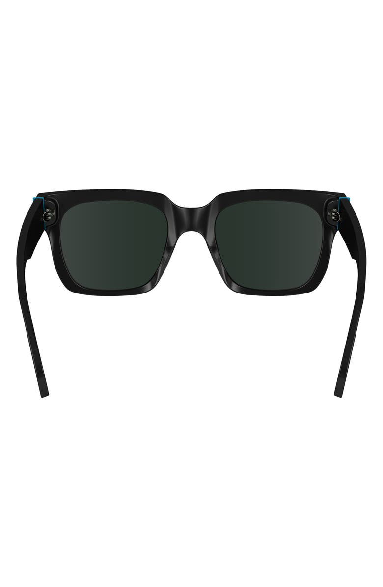 Paul Smith Kenley 52mm Rectangular Sunglasses, Alternate, color, Black