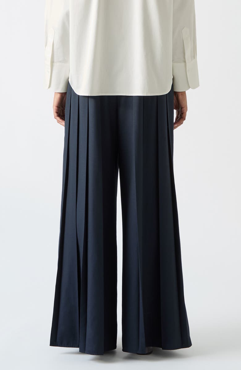 LK Bennett Colette Pleated Wide Leg Pants, Alternate, color, 