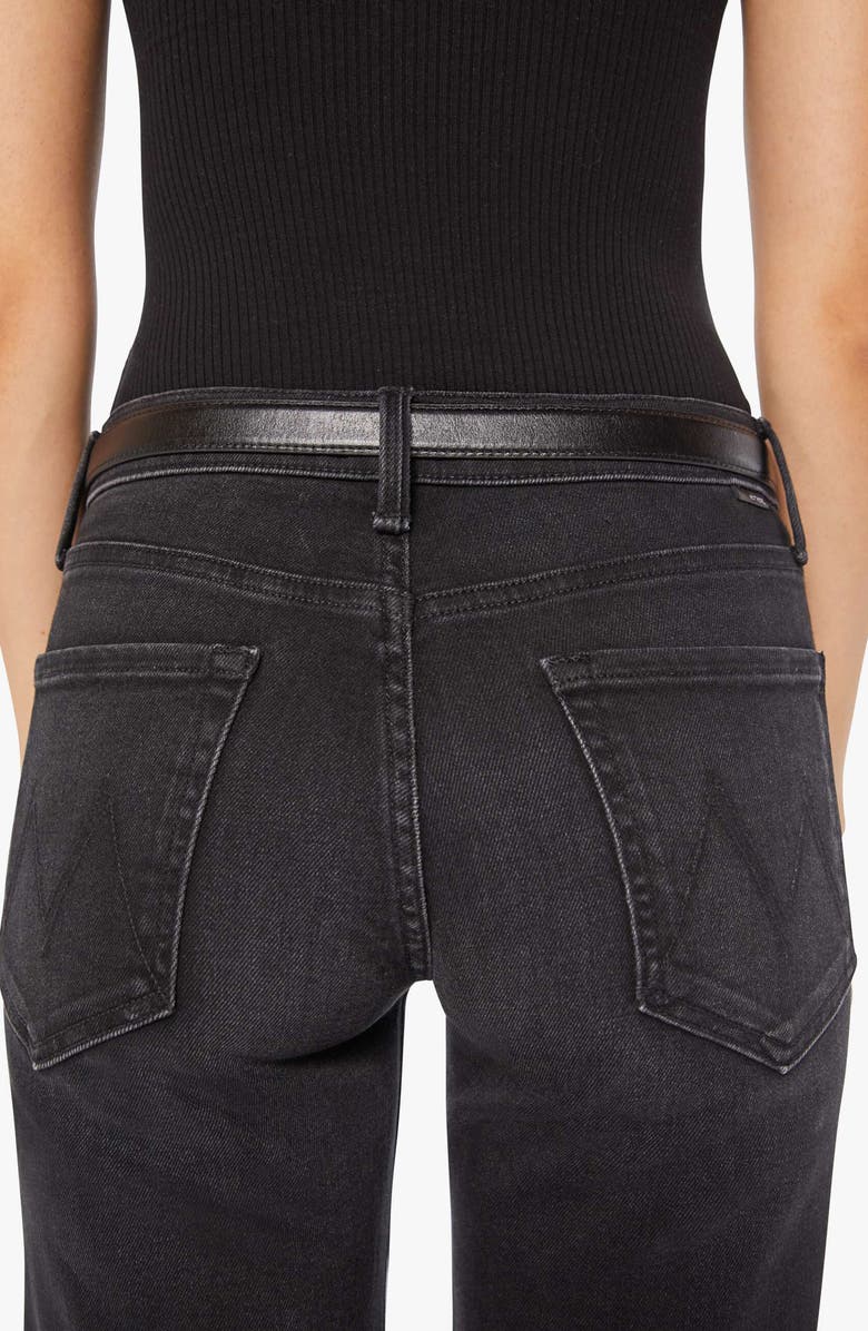 MOTHER The Charm School Leather Belt, Alternate, color,