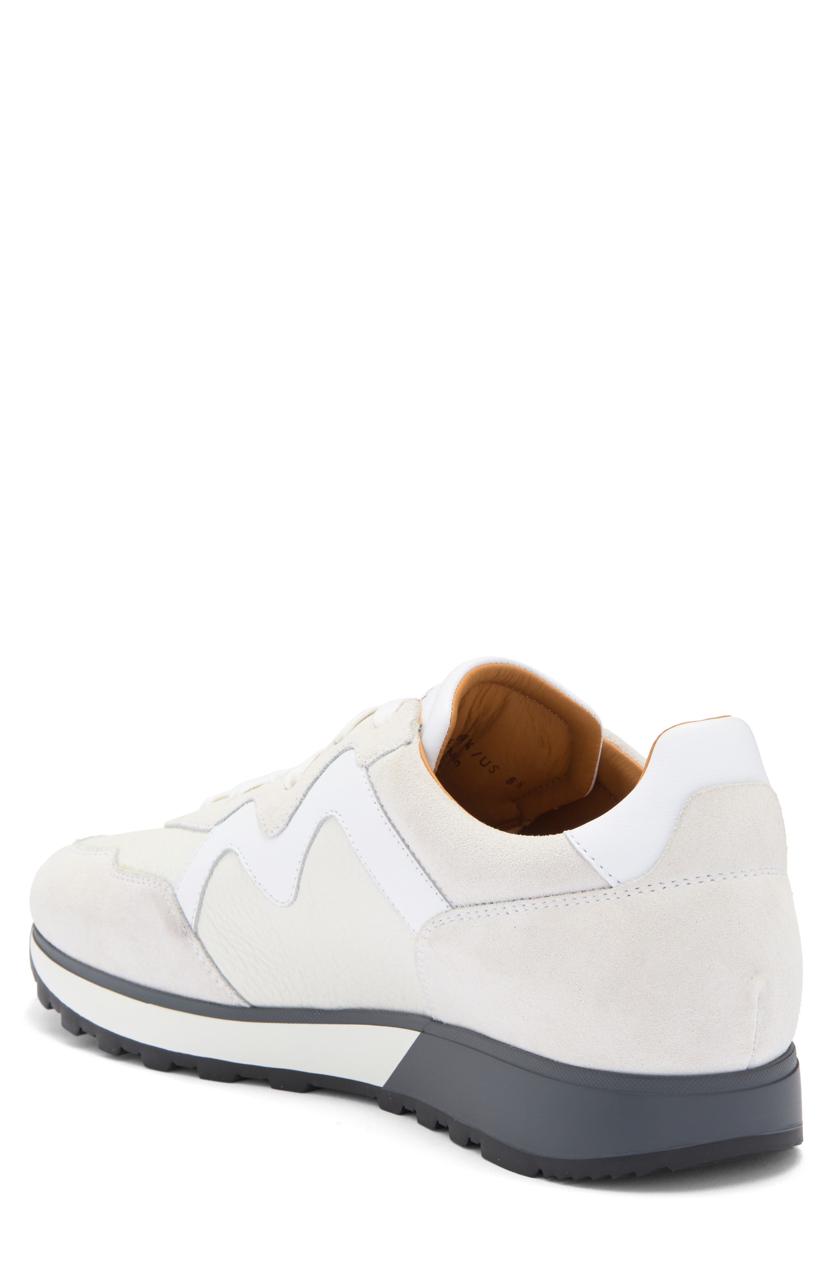 Asher Sneaker, Alternate, color, WHITE