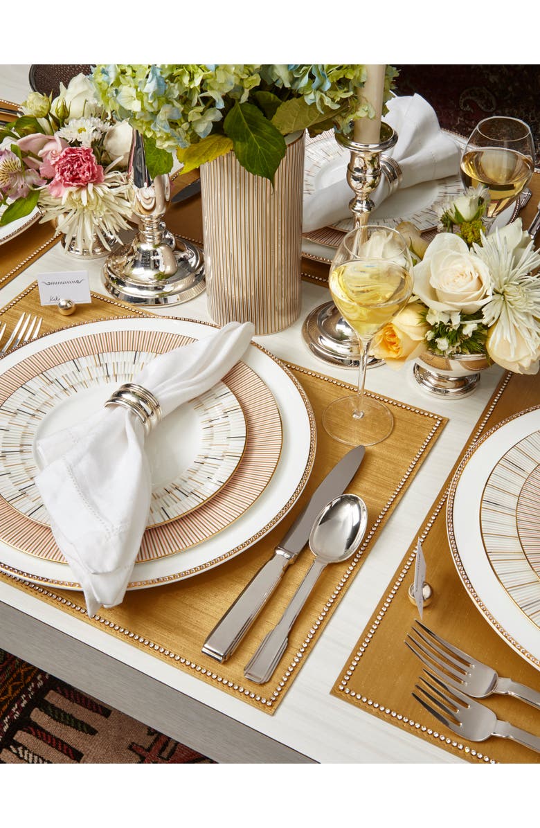 Prouna Luminous 9 Inch Oval Platter, Alternate, color, White