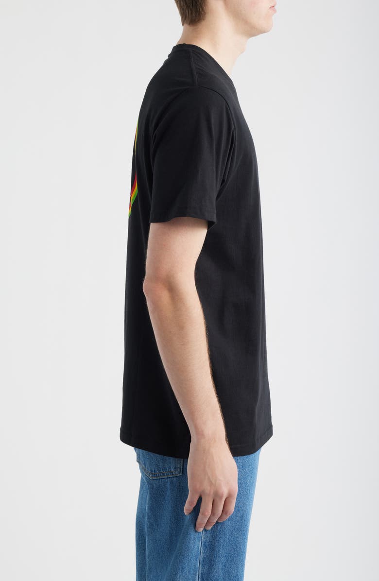 Rip Curl Hawaii Ring Cotton Graphic T-Shirt, Alternate, color, Black