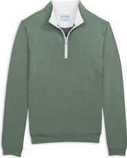Scott Barber Solid Performance Quarter Zip Pullover