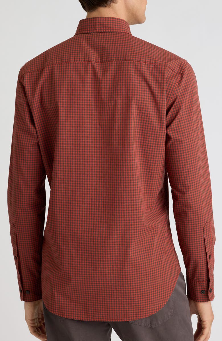 Bonobos Everyday Slim Fit Check Stretch Cotton Button-Down Shirt, Alternate, color, Raliegh Gingham C167
