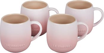 Set of Four 14-Ounce Stoneware Mugs