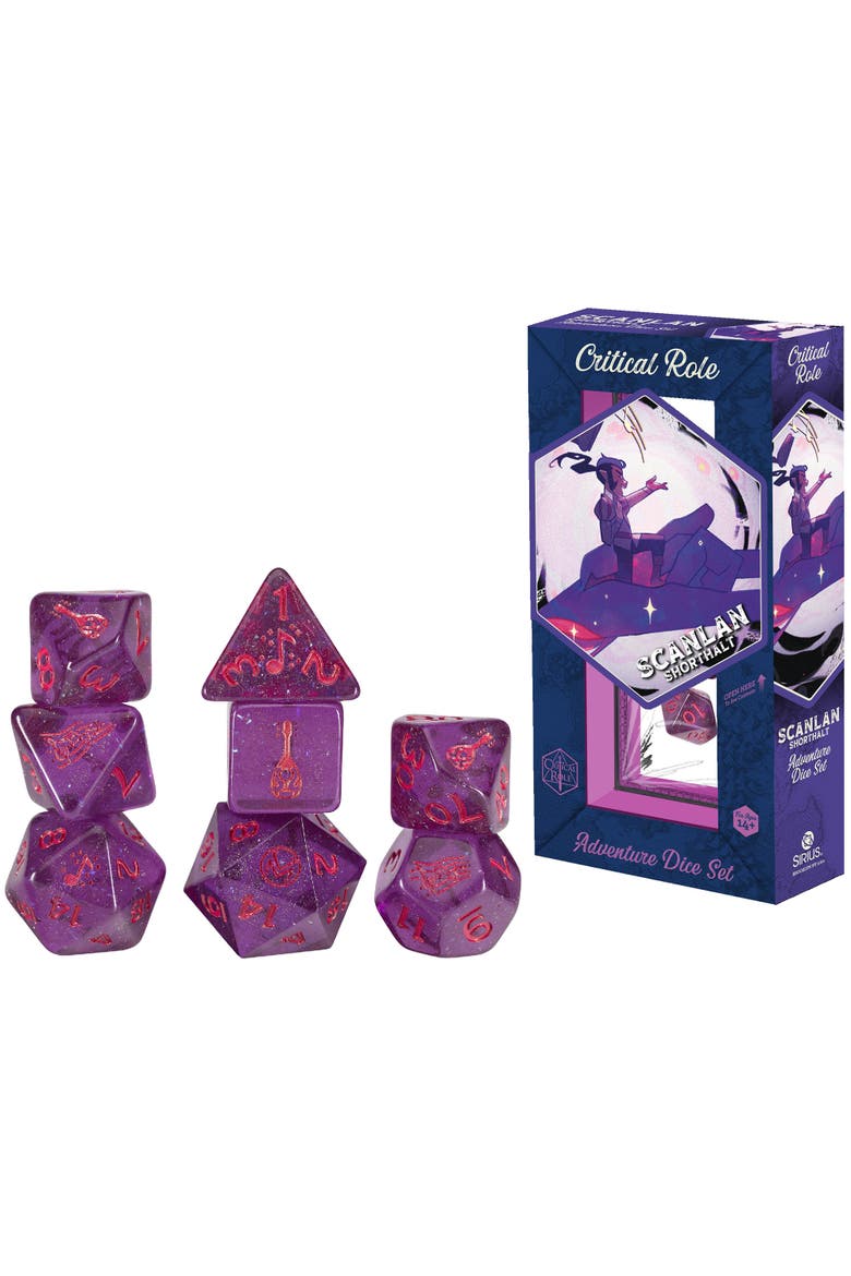 Scanlan Shorthalt 8pc RPG Set, Main, color, Multicolored