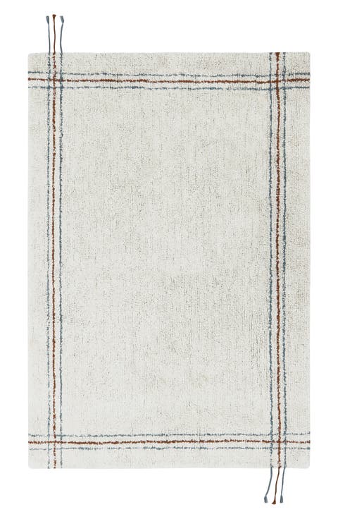 Cuisine Washable Cotton Blend Rug