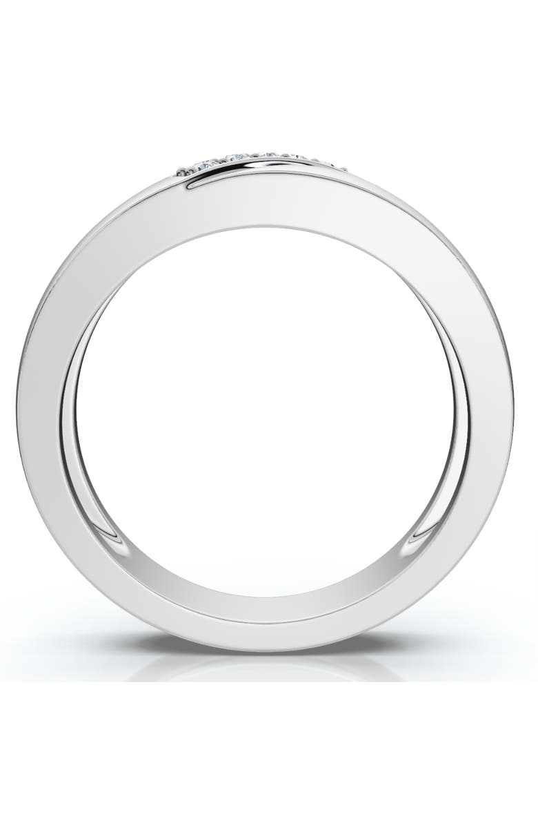 Bliss Diamond Men's Diamond Wedding Ring Lab Grown 10k Gold, Alternate, color,