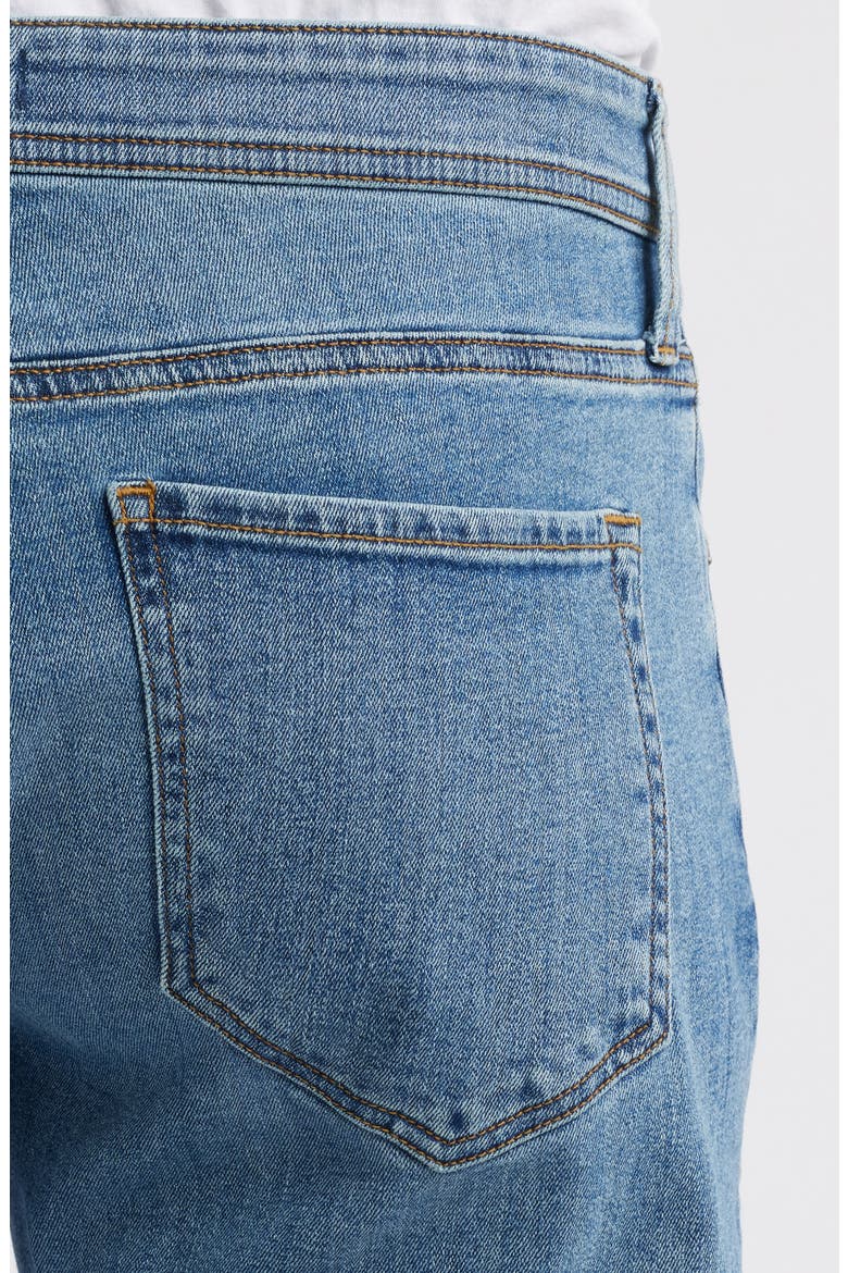 Slim Straight Leg Jeans, Alternate, color, WESTERN BLUE