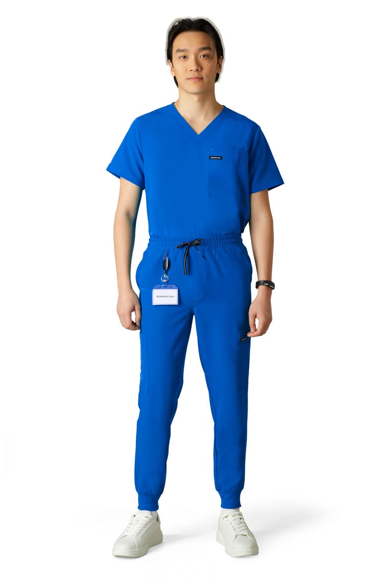 London Jogger Scrub Pants, Alternate, color, Royal Blue