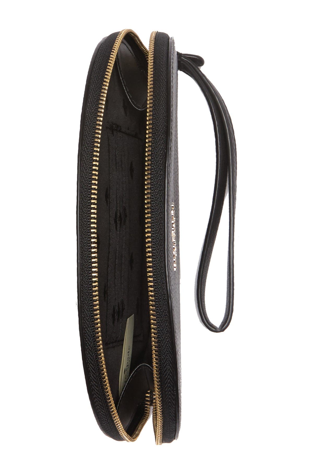 Kate Spade New York rima leather round wristlet pouch, Alternate, color, 