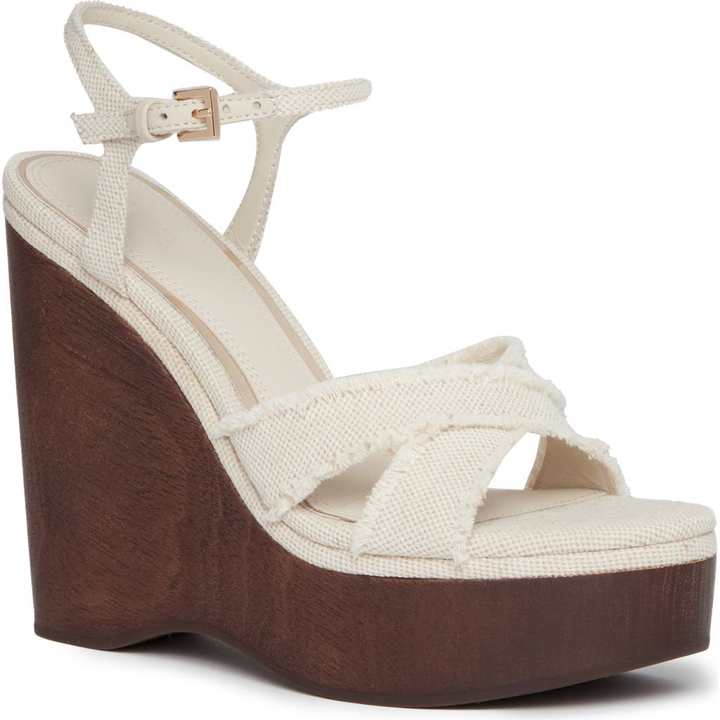 PAIGE PAIGE HARLOW ANKLE STRAP PLATFORM WEDGE SANDAL
