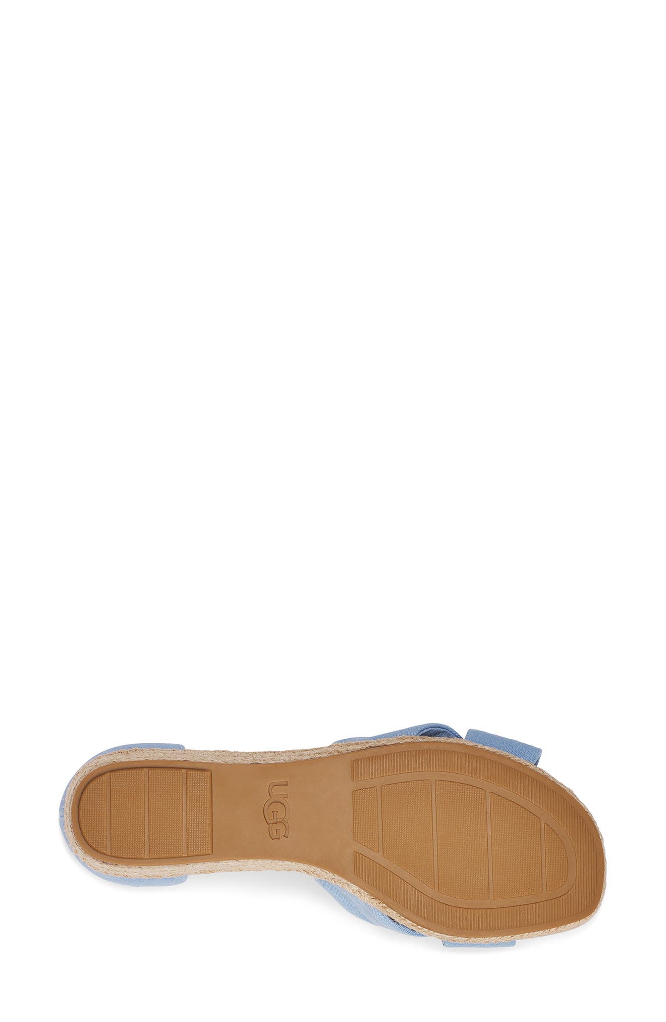 Yarrow Espadrille Wedge Sandal, Alternate, color, BLUE CANVAS
