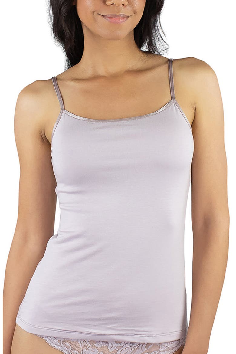 Maia Camisole with Optional Internal Drain Pockets, Main, color, MAUVE