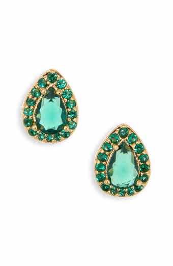 Kate Spade New York teardrop pavé stud earrings