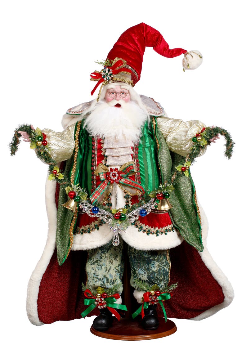 Jewels and Gem Santa, Main, color, Red