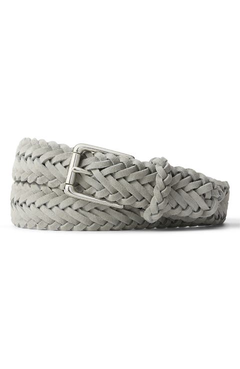 Braided Suede Belt