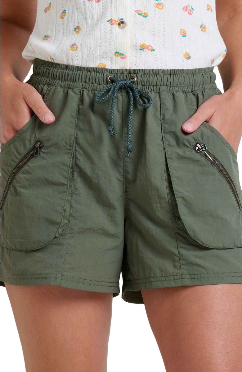 Toad & Co Women's Trailscape Pull-On Short, Alternate, color, Beetle
