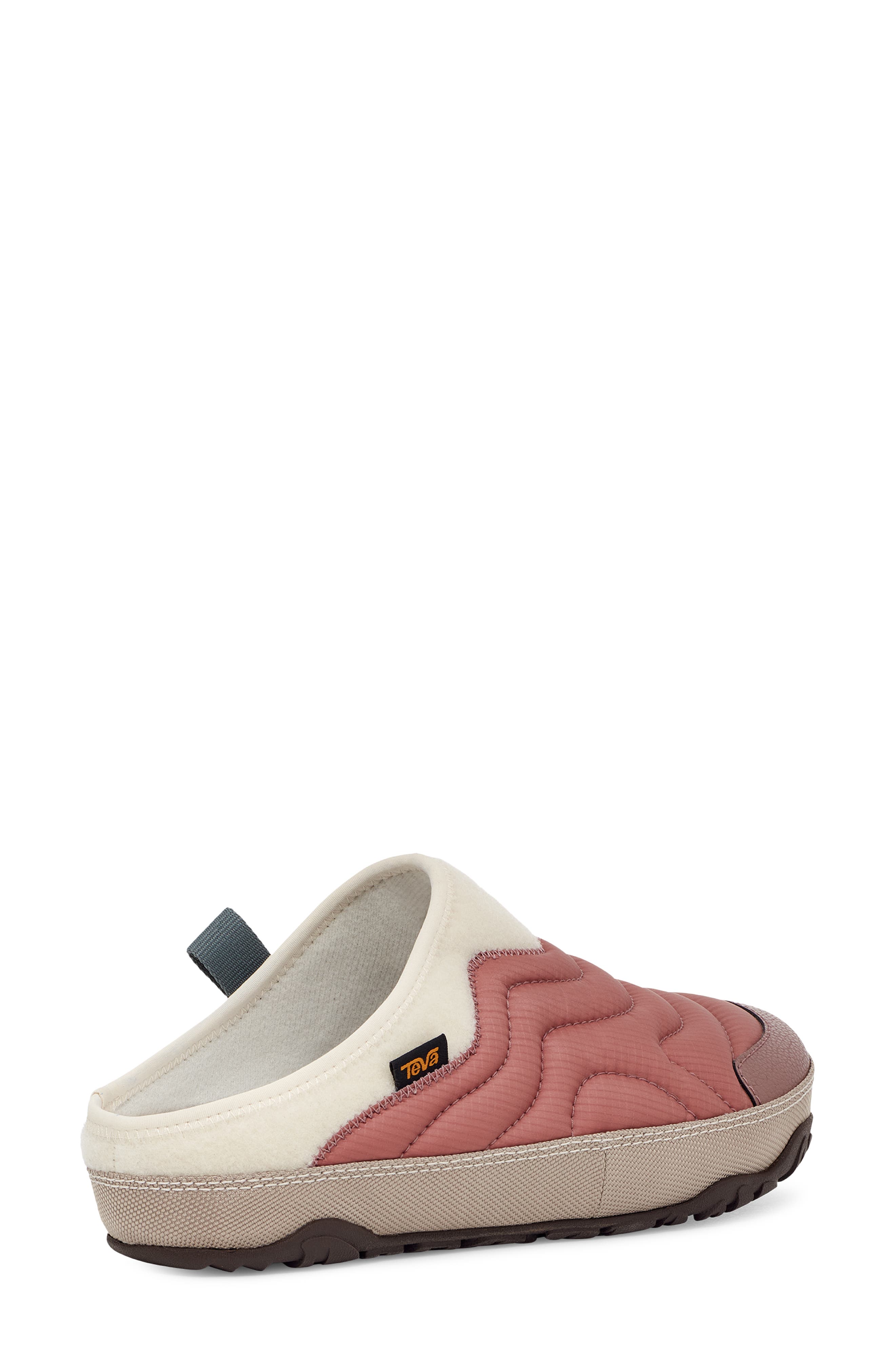 ReEmber Terrain Quilted Water Repellent Mule, Alternate, color, BURLWOOD/ BIRCH