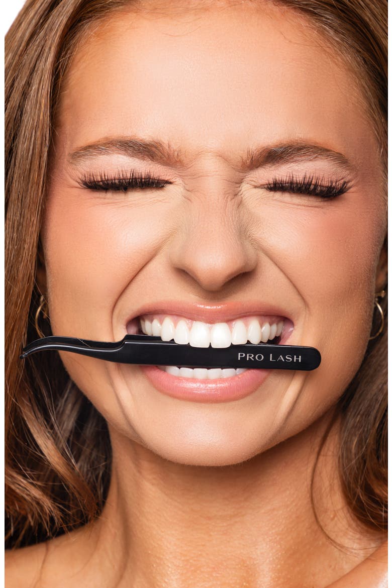 Pro Tweezers, Alternate, color, BLACK