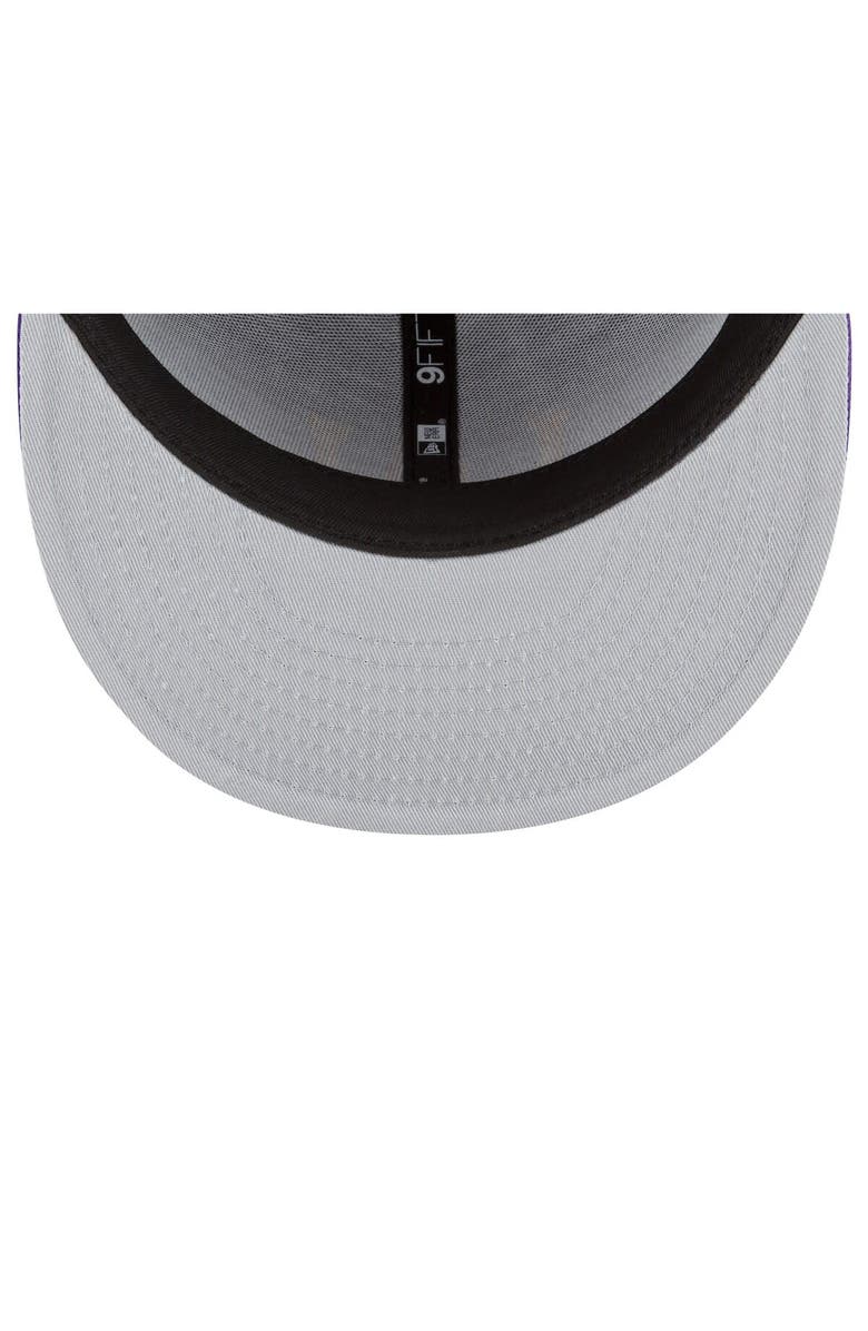 New Era Men's New Era  Purple Los Angeles Lakers 2023/24 City Edition Alternate 9FIFTY Snapback Adjustable Hat, Alternate, color, 