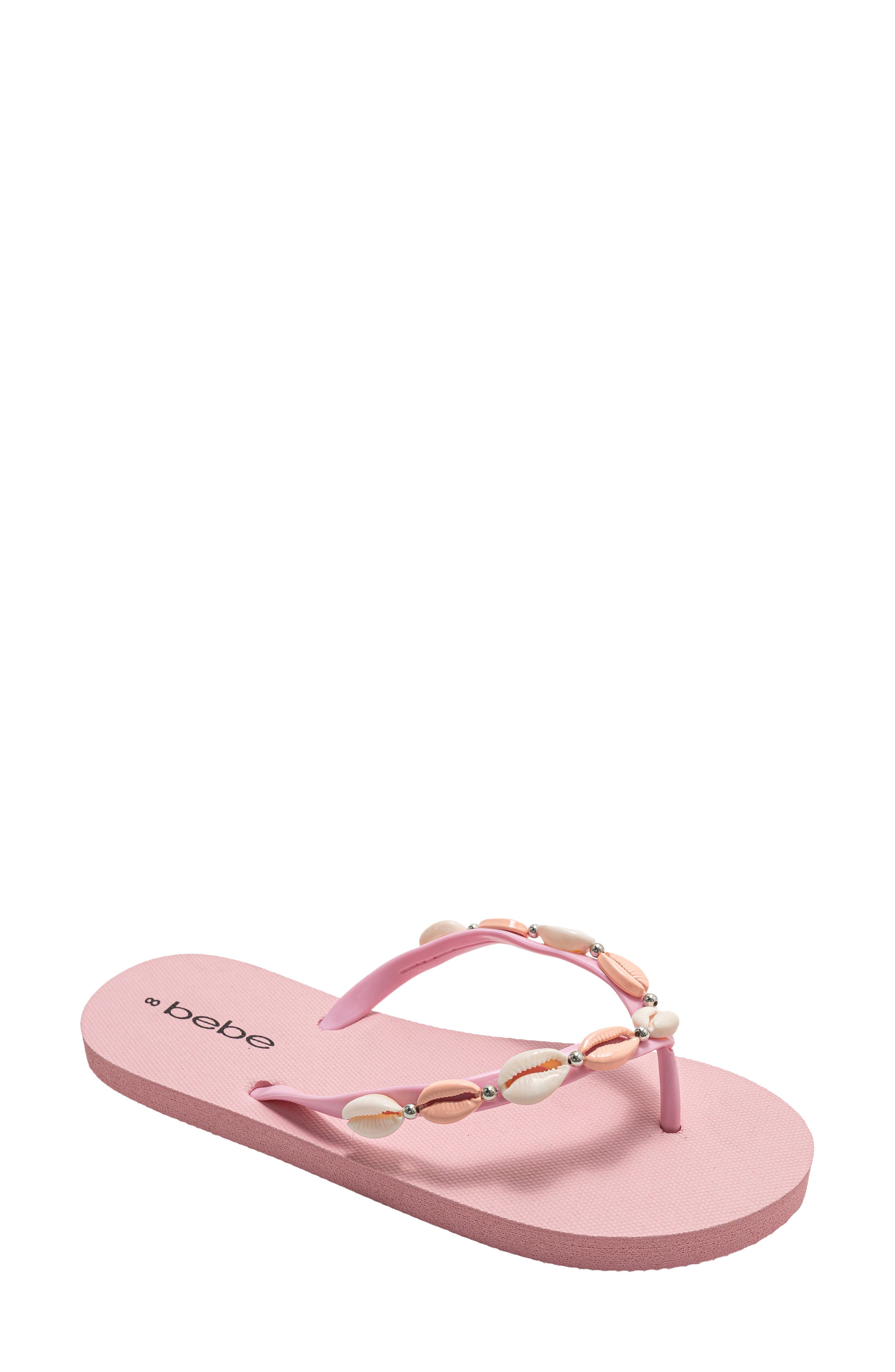 bebe Seashell Flip Flop