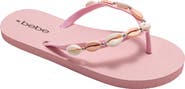 bebe Seashell Flip Flop