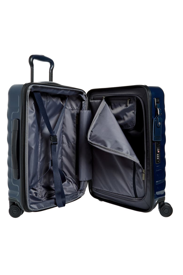 19 Degrees 22-Inch Continental Expandable Spinner Carry-On Bag, Alternate, color, NAVY